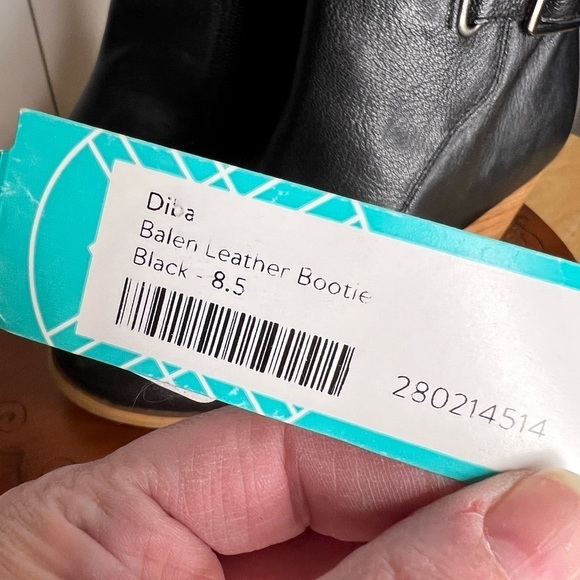 NWT Diba Balen Leather Ankle Wedge Boot size 8.5 - Picture 5 of 7